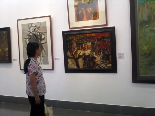 Khai mạc Triển lãm “Tác phẩm trong sưu tập của Bảo tàng Mỹ thuật Việt Nam giai đoạn 1986-2016”