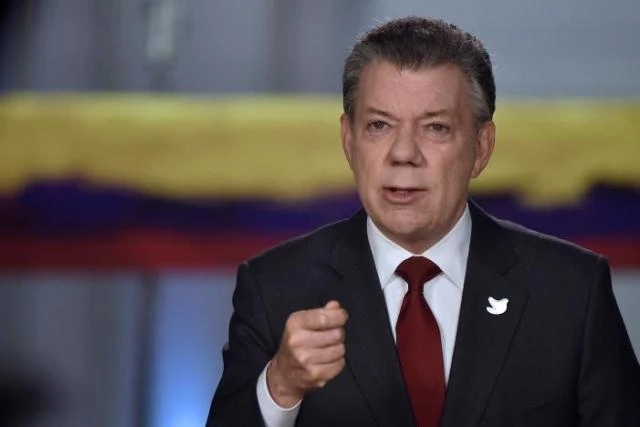 Tổng thống Colombia Juan Manuel Santos. (Ảnh: Reuters)