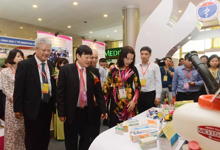 500 gian hàng tham dự Triển lãm quốc tế chuyên ngành y dược Việt Nam lần thứ 24