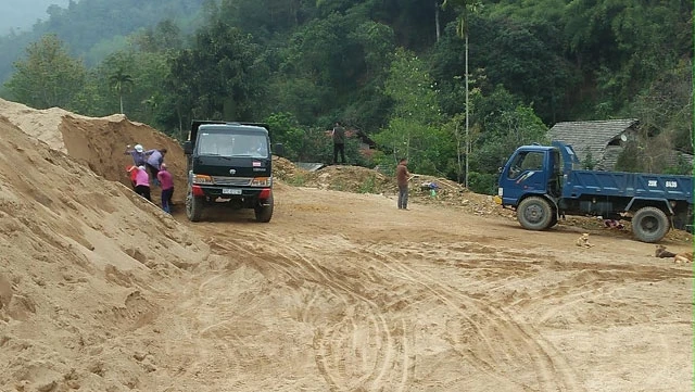 Phần lớn cát xây dựng trên địa bàn tỉnh Bắc Cạn được vận chuyển từ Thái Nguyên lên, Tuyên Quang sang.