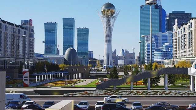 Thành phố Astana có nhiều công trình kiến trúc đặc sắc. Ảnh: WORLD NEWS