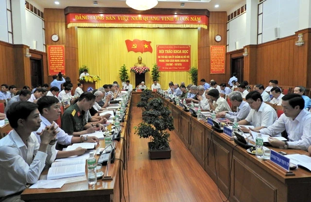 Hội thảo Vai trò Đặc khu ủy Quảng Đà.