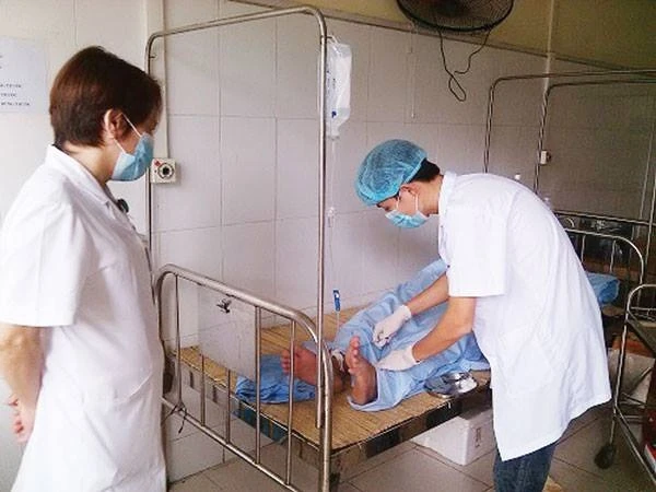 Bệnh nhân điều trị bằng Methadone tại Trung tâm Y tế huyện Thuận Châu - Sơn La.