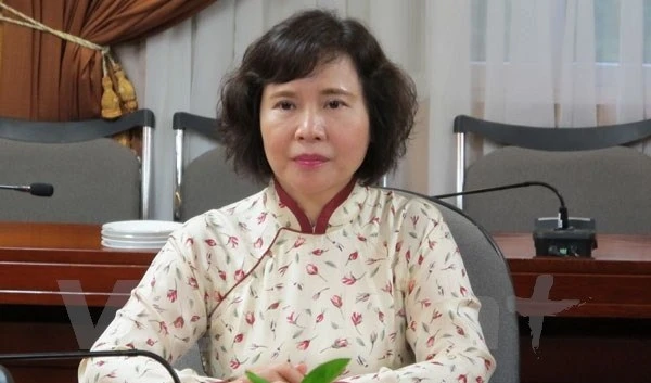 Bà Hồ Thị Kim Thoa.