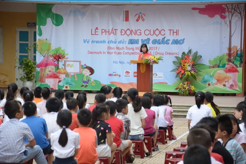 Cuộc thi vẽ tranh dành cho thiếu nhi “Đan Mạch trong mắt em 2017” 