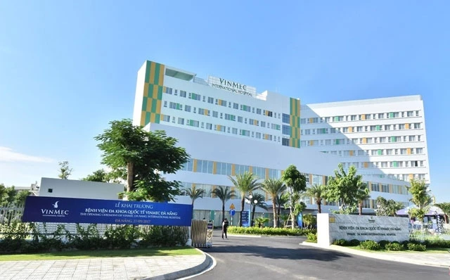 Toàn cảnh Bệnh viện Vinmec Đà Nẵng.