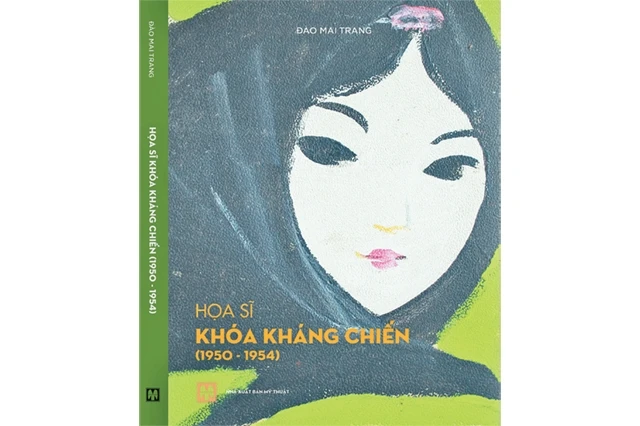 Bìa sách Họa sĩ Khóa Kháng chiến (1950 - 1954).