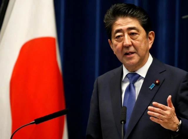 Thủ tướng Nhật Bản Shinzo Abe. (Ảnh: Reuters)