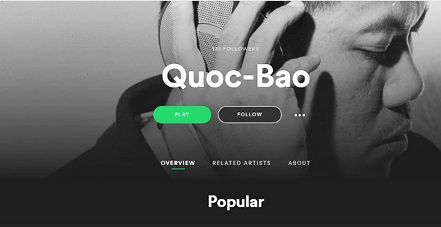 Nhạc sĩ Quốc Bảo nhanh chóng “xây nhà” mới của mình để giới thiệu album “Địa đàng 3” trên Spotify.