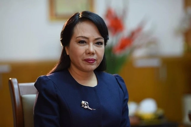 Bộ trưởng Y tế Nguyễn Thị Kim Tiến.