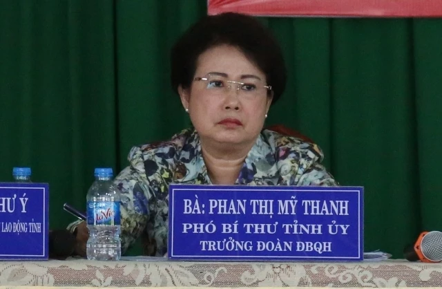 Bà Phan Thị Mỹ Thanh. (Ảnh: Thiên Vương)