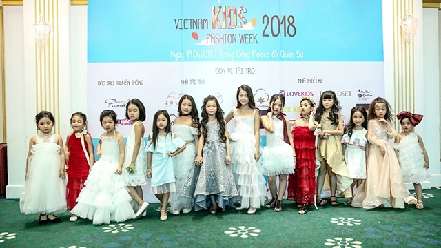 Tuần lễ thời trang trẻ em Việt Nam 2018