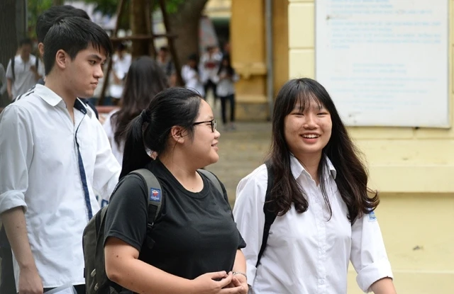 Thí sinh Kỳ thi quốc gia 2018 (Ảnh: THỦY NGUYÊN)