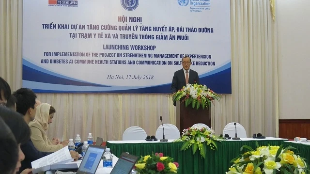 TS Kidong Park, Trưởng đại diện Tổ chức Y tế thế giới (WHO) tại Việt Nam.