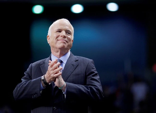 Cố Thượng nghị sĩ Mỹ John McCain. Ảnh: Reuters.
