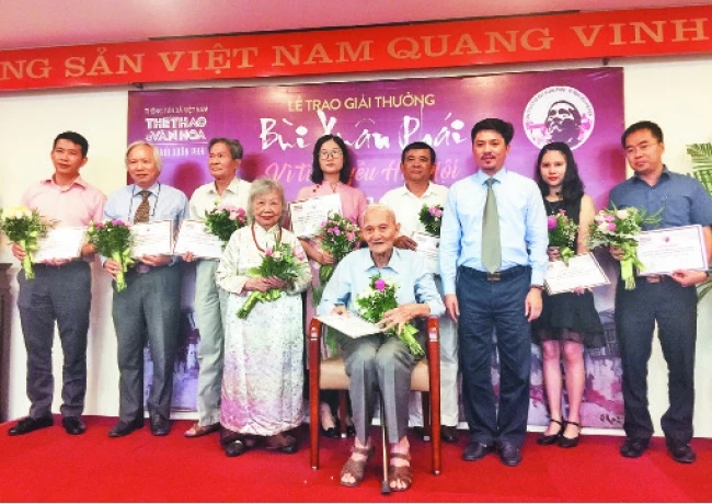 Lễ trao Giải thưởng Bùi Xuân Phái - Vì tình yêu Hà Nội.