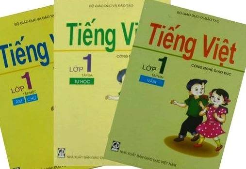 Tài liệu tiếng Việt lớp 1 Công nghệ giáo dục gồm ba tập
