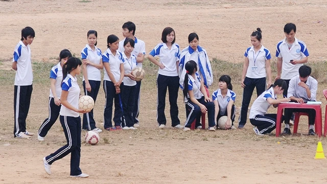 Trường đại học Sư phạm Thể dục - Thể thao Hà Nội sẽ đào tạo cho tám lưu học sinh Lào