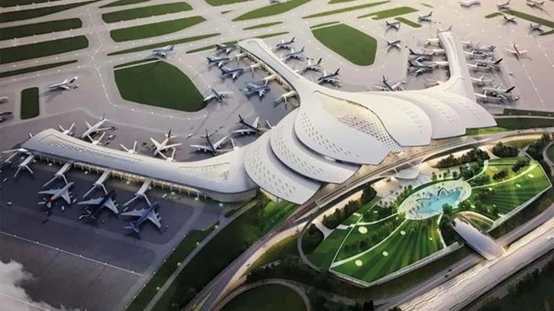 Sân bay quốc tế Long Thành được mong chờ hoàn thiện vào năm 2025.