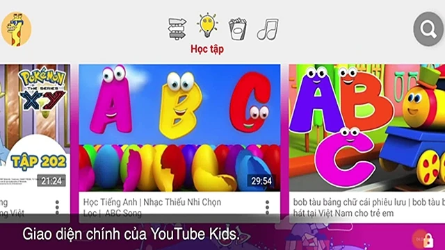 Kênh YouTube dành cho trẻ em