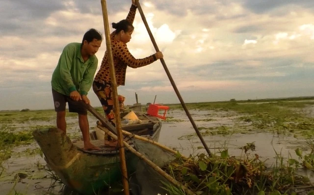 Xúc ụ lươn được coi là “cần câu cơm” hữu hiệu của người nghèo biên giới.