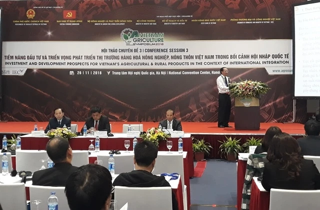 Hội thảo thứ ba với chuyên đề Tiềm năng đầu tư và triển vọng phát triển thị trường hàng hoá nông nghiệp Việt Nam trong bối cảnh hội nhập quốc tế