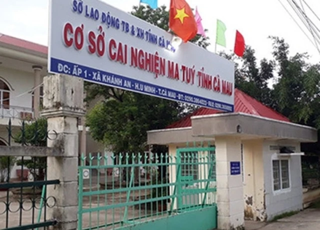Cơ sở cai nghiện ma túy tỉnh Cà Mau.