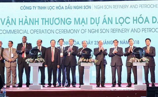 Lễ vận hành Dự án Lọc hóa dầu Nghi Sơn
