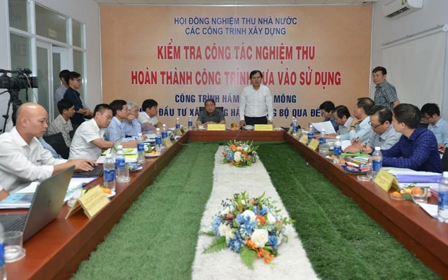 Hầm Cù Mông “về đích” vượt tiến độ 2,5 tháng 
