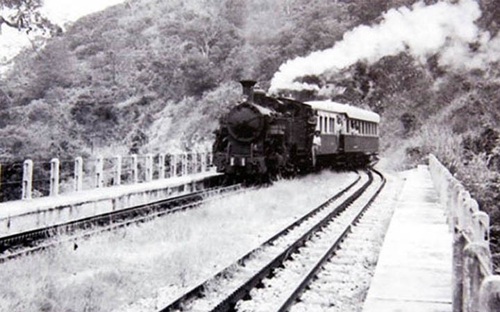 Đoạn đường sắt răng cưa trên tuyến Tháp Chàm - Đà Lạt (ảnh: tư liệu).