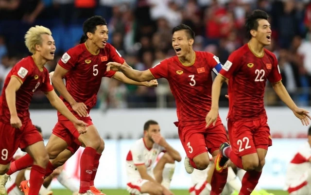 Đội tuyển Việt Nam giành vé vào tứ kết xứng đáng. (Ảnh: AFC)