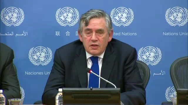Đặc phái viên của Liên hợp quốc về Giáo dục toàn cầu Gordon Brow (ảnh: UN)