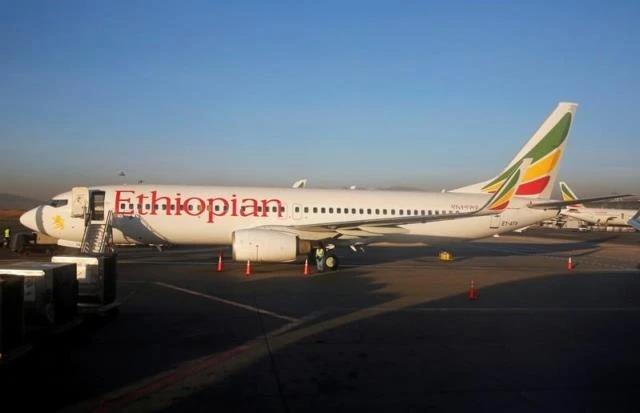 Máy bay Boeing 737 MAX của hãng Ethiopia Airlines. (Ảnh: Reuters)