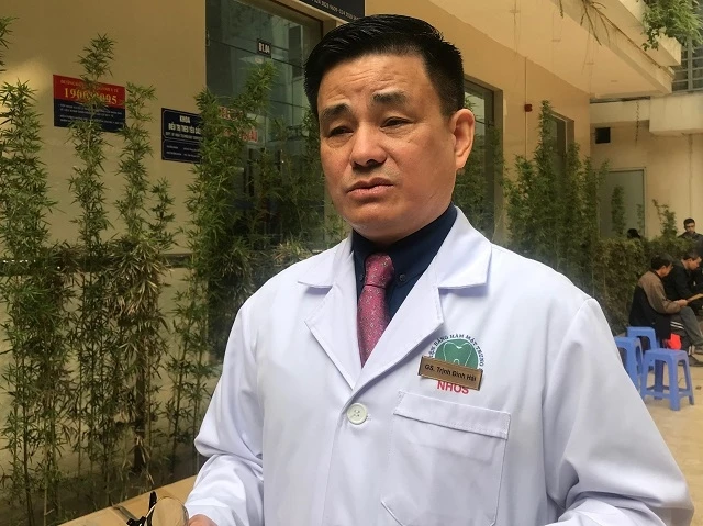 GS, TS Trịnh Đình Hải, Giám đốc Bệnh viện Răng – Hàm – Mặt Trung ương.