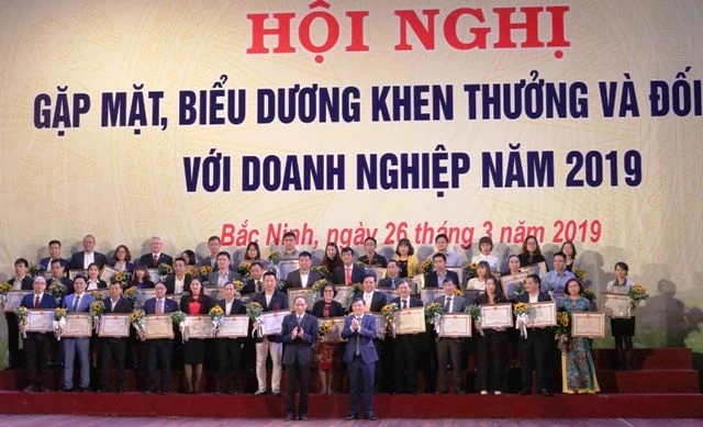 Hội nghị gặp mặt, đối thoại doanh nghiệp năm 2019 tại Bắc Ninh.