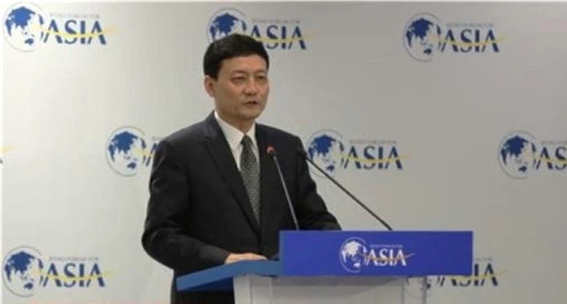 Chủ tịch Ủy ban Giám sát và quản lý tài sản nhà nước Trung Quốc Tiêu Á Khánh.