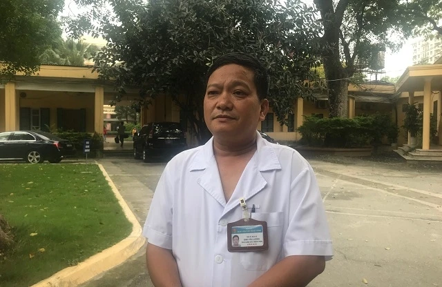 TS Đinh Văn Lượng, Phó Giám đốc Bệnh viện Phổi Trung ương.