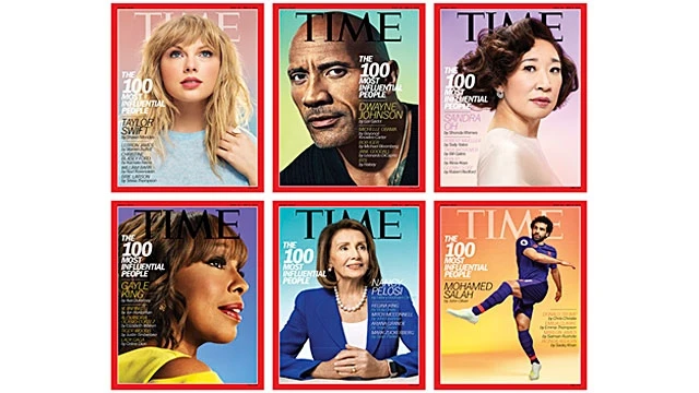 Sáu gương mặt nổi bật trên các trang bìa của Time. Ảnh: TIME