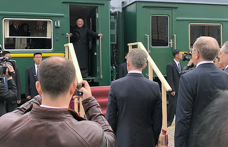 Chủ tịch Triều Tiên Kim Jong-un đã tới Vladivostok dự cuộc gặp thượng đỉnh Nga - Triều