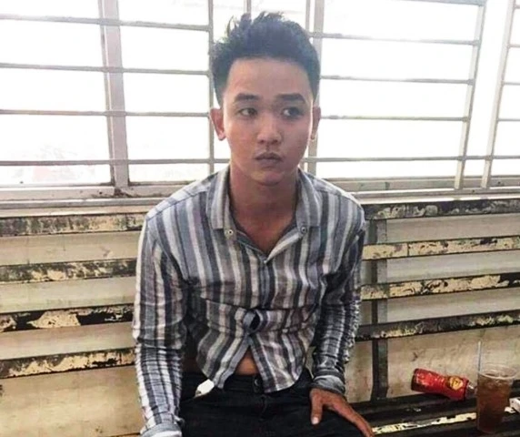 Nghi phạm Nguyễn Mạnh Thắng bị bắt giữ để điều tra hành vi giết người. (Ảnh do cơ quan công an cung cấp)