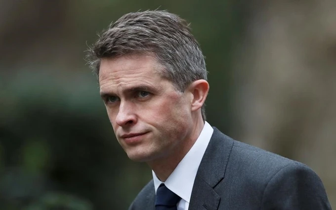 Ông Gavin Williamson. (Ảnh: Reuters)