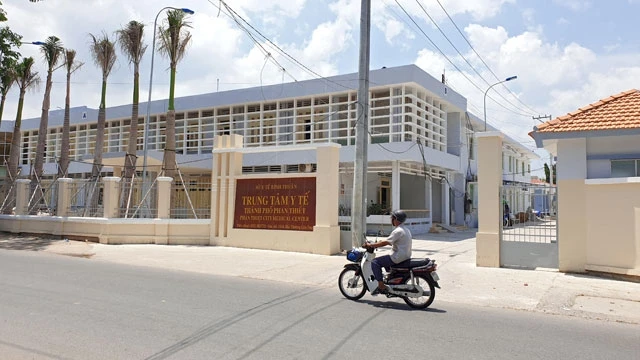 Trung tâm Y tế TP Phan Thiết (Bình Thuận), nơi Nguyễn Duy Hiển đã phạm tội tham ô tài sản.