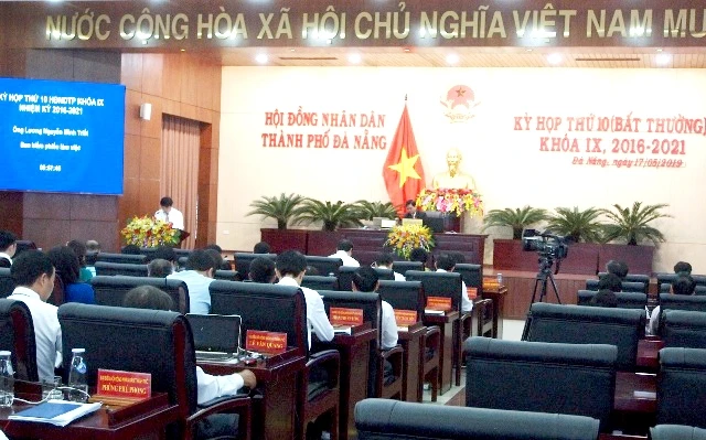 Kỳ họp thứ 10 (bất thường), HĐND TP Đà Nẵng khóa 9, nhiệm kỳ 2016-2021.