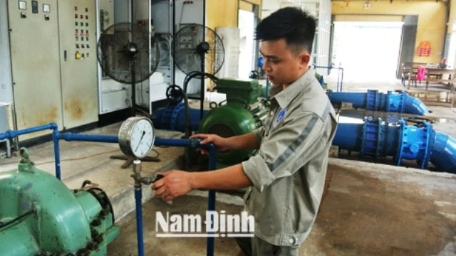Cấp mã NDW cho Công ty CP Cấp nước Nam Định