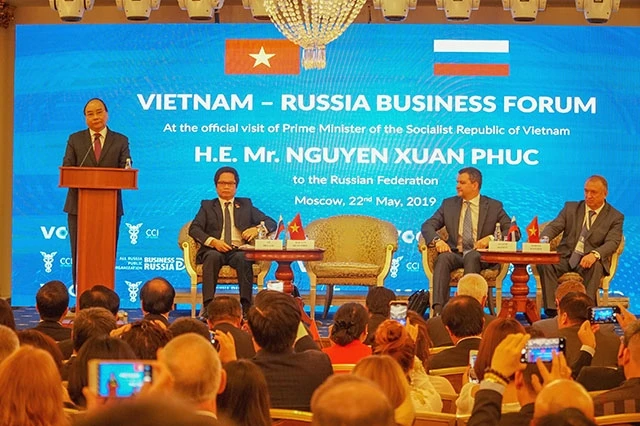 Thủ tướng Chính phủ Nguyễn Xuân Phúc phát biểu tại diễn đàn.