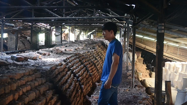 Nghề gốm truyền thống Biên Hòa cần nỗ lực cải tiến công nghệ lò nung.