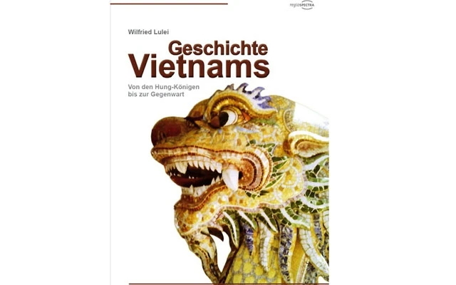 Bìa cuốn sách “Lịch sử Việt Nam - từ Vua Hùng đến hiện tại”.