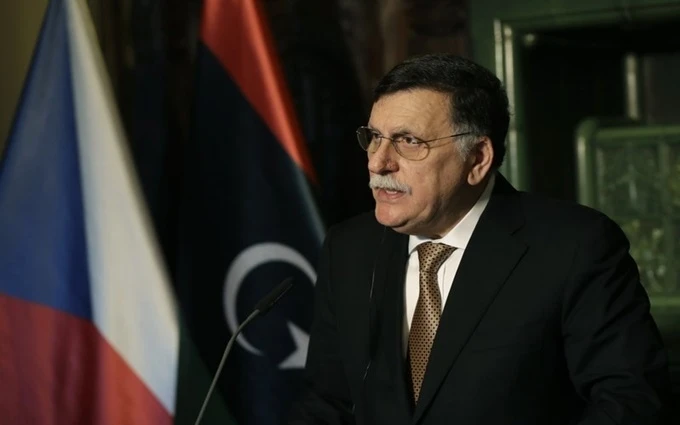 Thủ tướng Libya Fayez al-Sarraj. (Ảnh: AP)