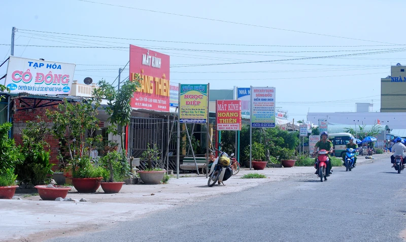 Khu đất công mà ông Lê Thanh Tiền thuê giá rẻ để sau đó chuyển nhượng, cho người khác thuê.