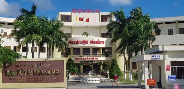 Bệnh viện đa khoa Cà Mau, nơi tập trung phần lớn số máy lọc thận nhân tạo tại Cà Mau hiện nay.